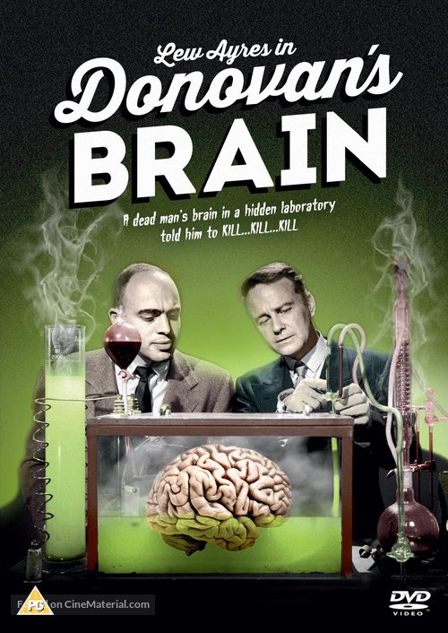 Donovan&#039;s Brain - British DVD movie cover