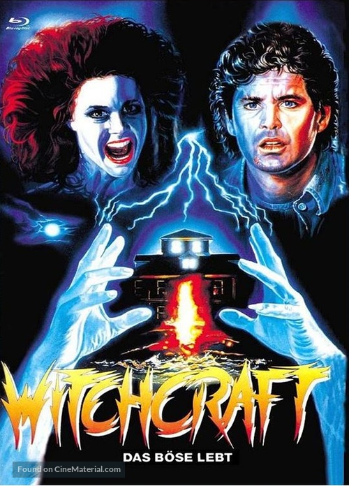 La casa 4 (Witchcraft) - German Blu-Ray movie cover