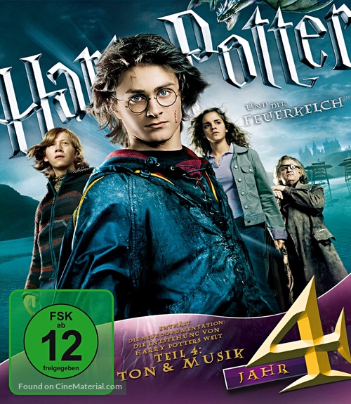 Harry Potter and the Goblet of Fire - German Blu-Ray movie cover