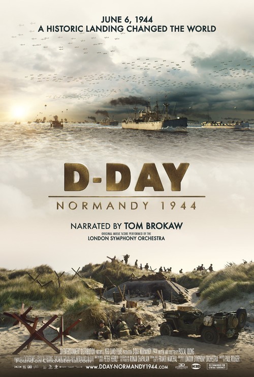 D-Day: Normandy 1944 - French Movie Poster