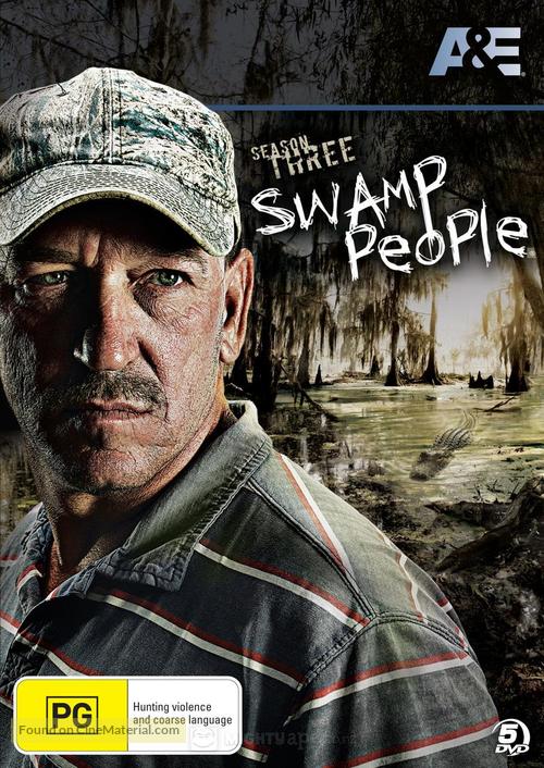 &quot;Swamp People&quot; - Australian DVD movie cover