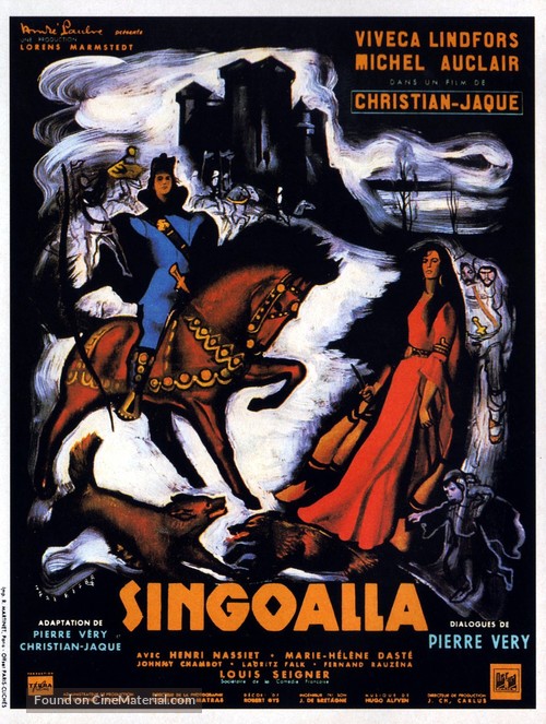 Singoalla - French Movie Poster