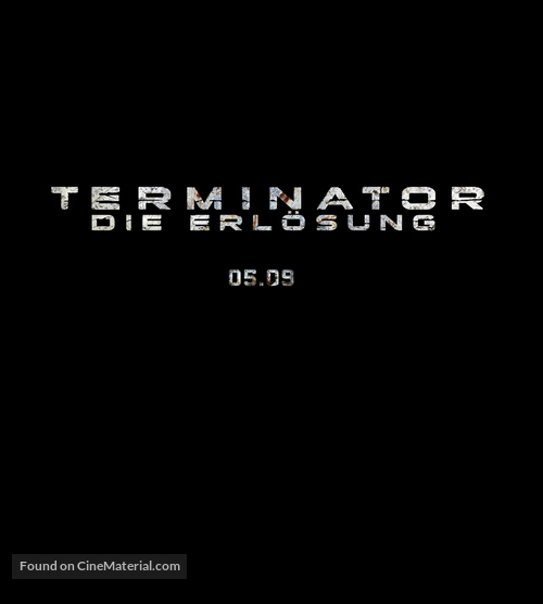 Terminator Salvation - German Movie Poster