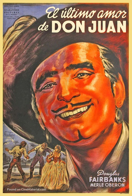 The Private Life of Don Juan - Argentinian Movie Poster