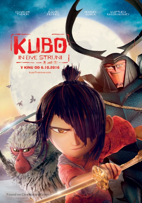 Kubo and the Two Strings - Slovenian Movie Poster