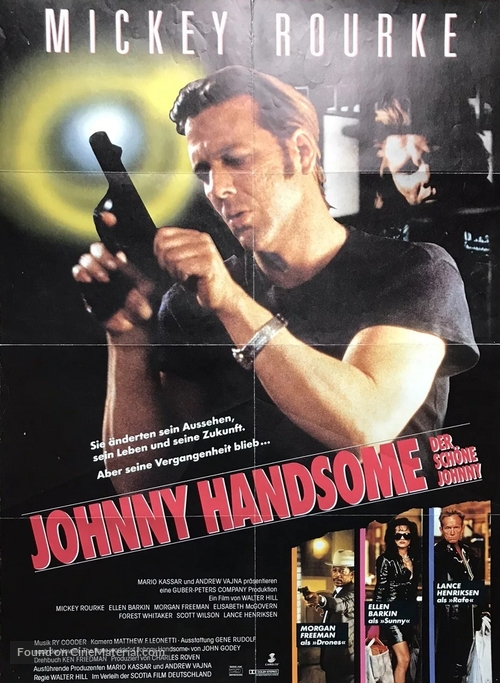 Johnny Handsome - German Movie Poster