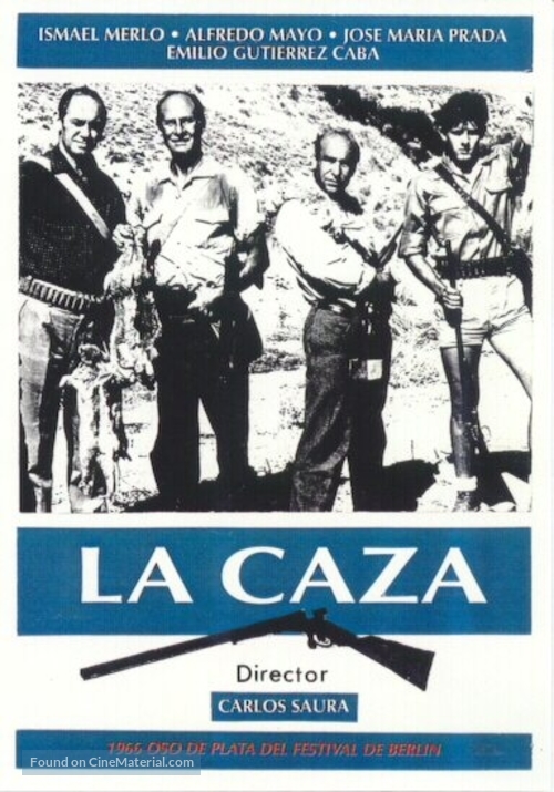 La caza - Spanish Movie Poster