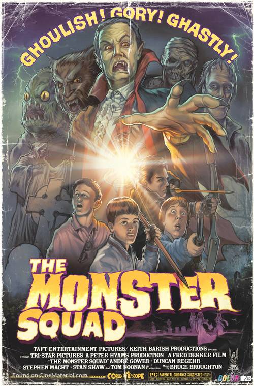 The Monster Squad - Re-release movie poster