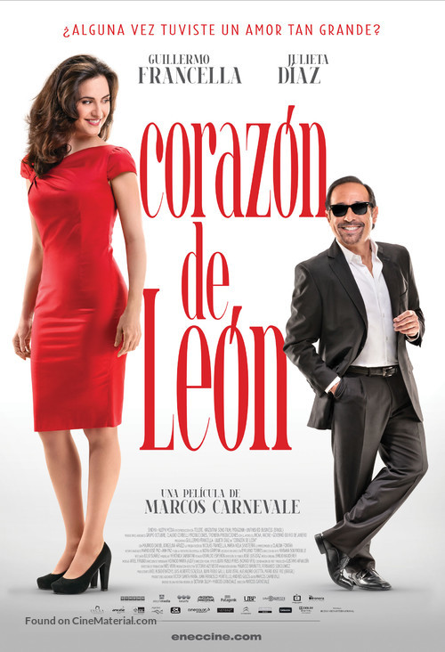 Coraz&oacute;n de Le&oacute;n - Uruguayan Movie Poster