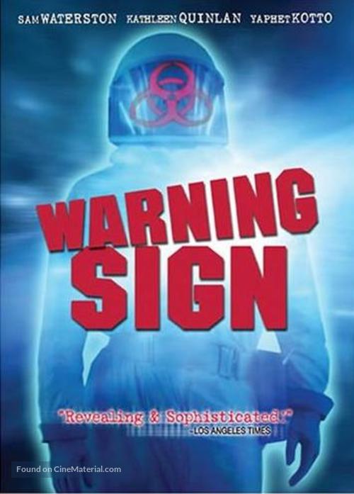 Warning Sign - DVD movie cover