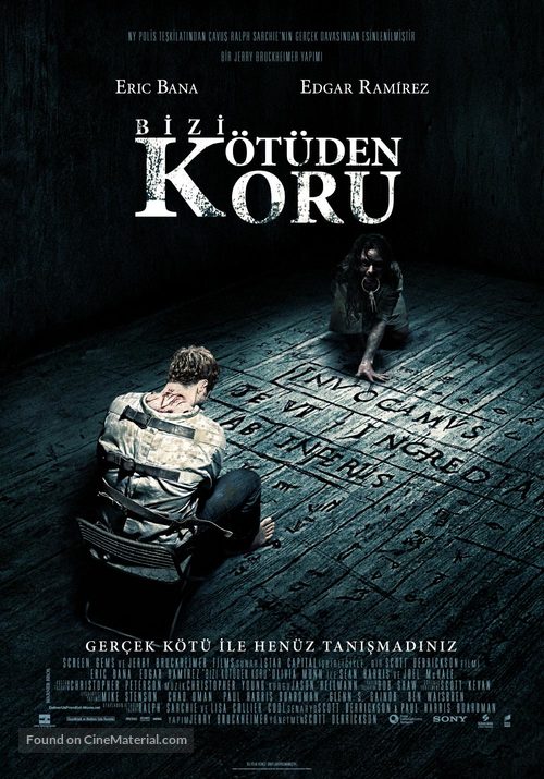 Deliver Us from Evil - Turkish Movie Poster