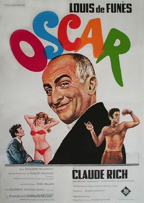 Oscar - German Movie Poster