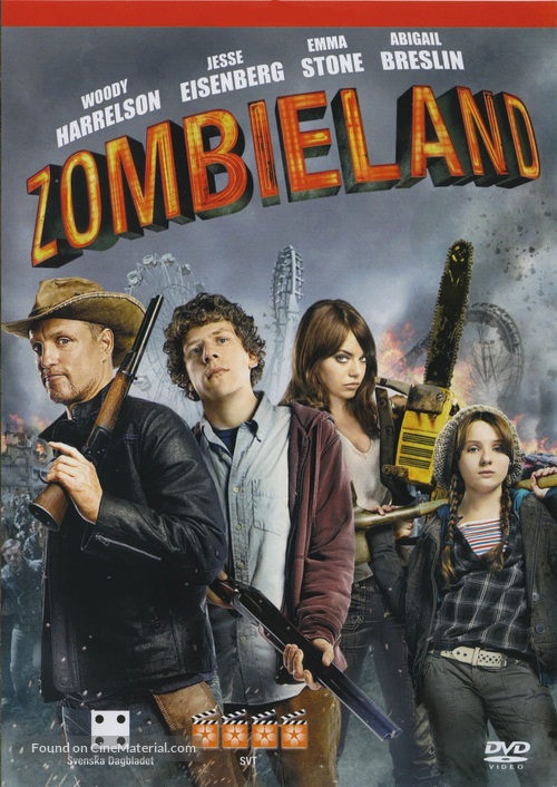 Zombieland - Swedish Movie Cover