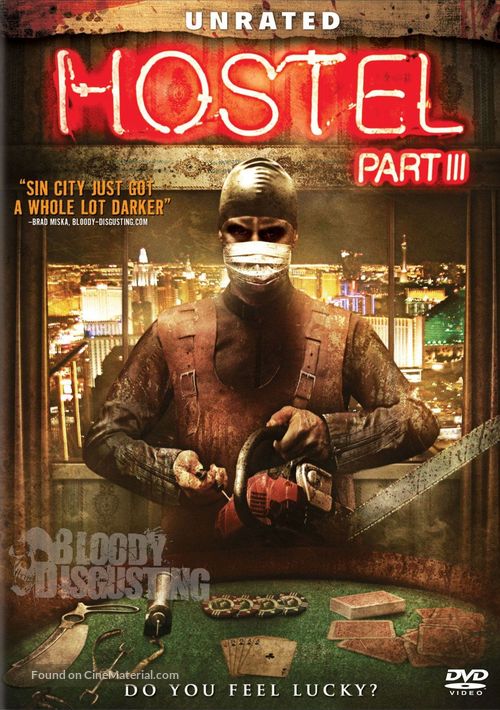 Hostel: Part III - DVD movie cover