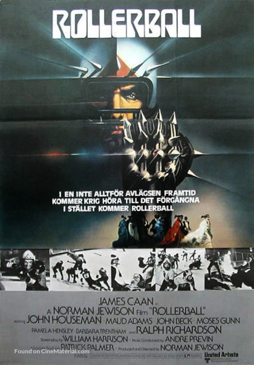 Rollerball - Swedish Movie Poster