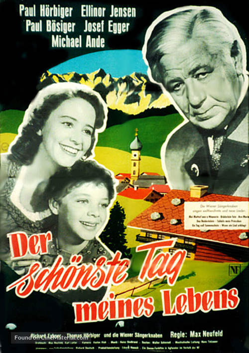 Der sch&ouml;nste Tag meines Lebens - German Movie Poster