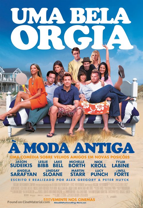 A Good Old Fashioned Orgy - Portuguese Movie Poster