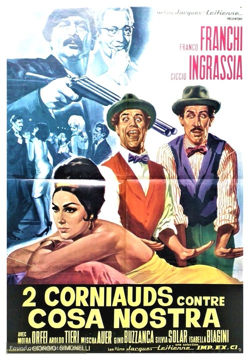 I due mafiosi - French Movie Poster