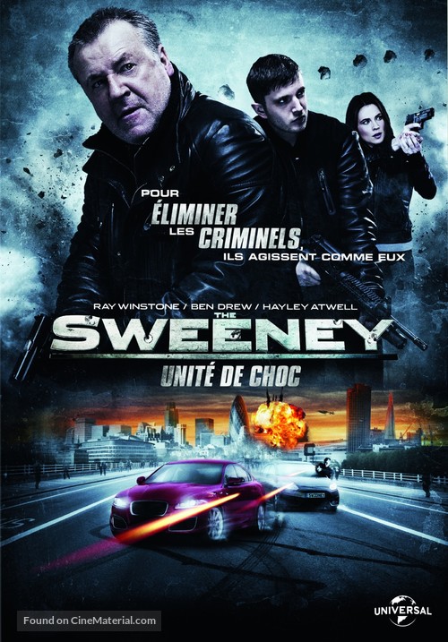 The Sweeney - French DVD movie cover