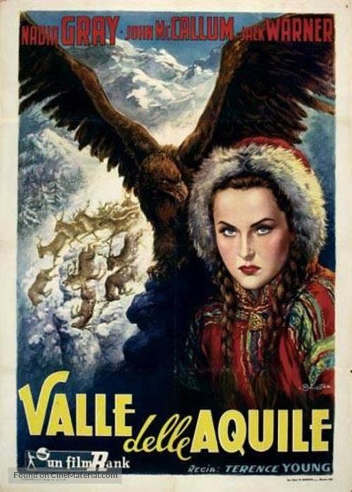 Valley of Eagles - Italian Movie Poster