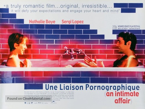 Une liaison pornographique - British Movie Poster