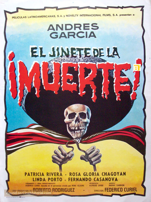 El jinete de la muerte - Mexican Movie Poster