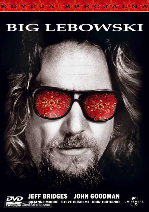 The Big Lebowski - Polish DVD movie cover