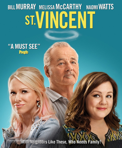 St. Vincent - Blu-Ray movie cover