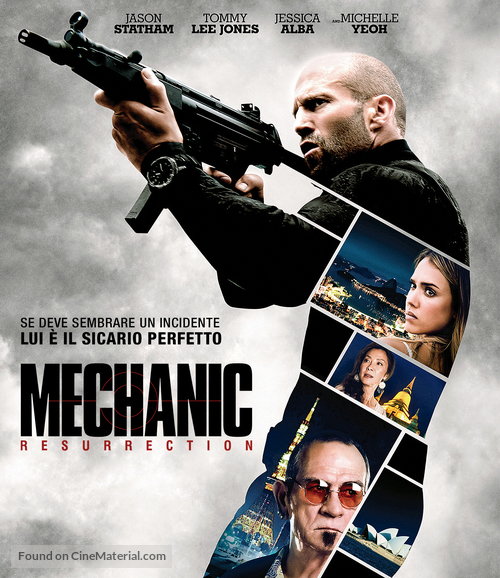 Mechanic: Resurrection - Italian Movie Cover