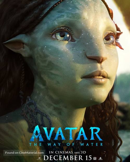 Avatar: The Way of Water - Lebanese Movie Poster