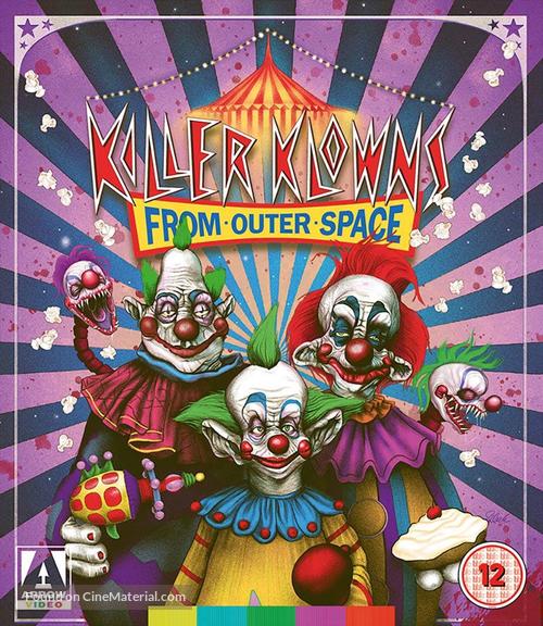 Killer Klowns from Outer Space - British Movie Cover