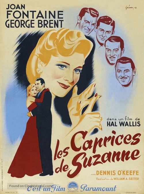 The Affairs of Susan - French Movie Poster