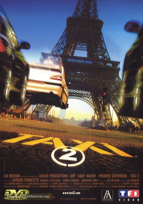 Taxi 2 - French Movie Cover