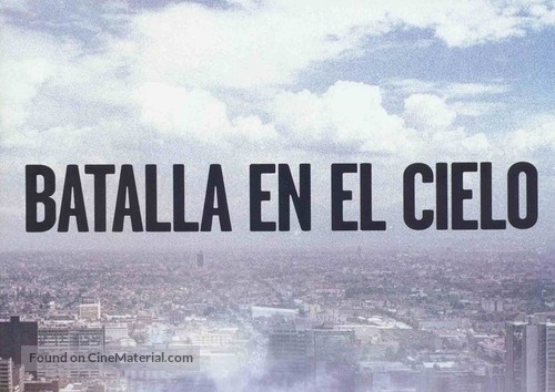 Batalla en el cielo - Spanish Movie Poster