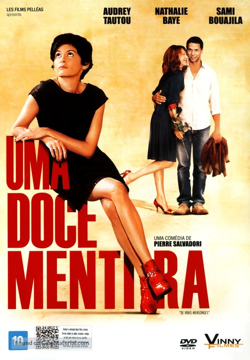 De vrais mensonges - Brazilian DVD movie cover