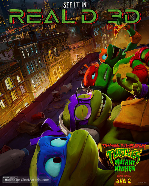 Teenage Mutant Ninja Turtles: Mutant Mayhem - Movie Poster