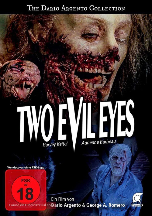 Due occhi diabolici - German DVD movie cover