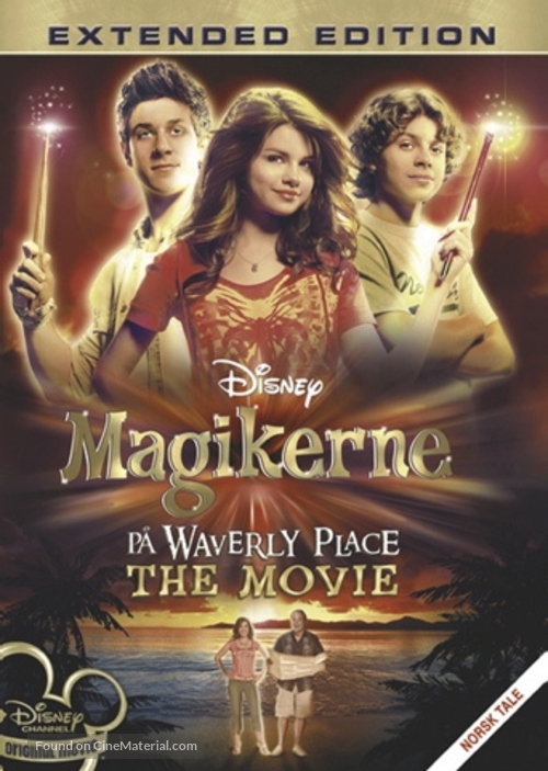 Wizards of Waverly Place: The Movie - Norwegian DVD movie cover