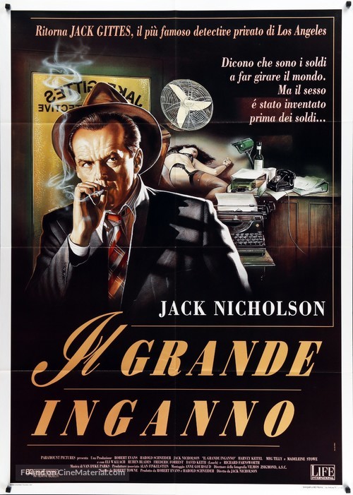 The Two Jakes - Italian Movie Poster