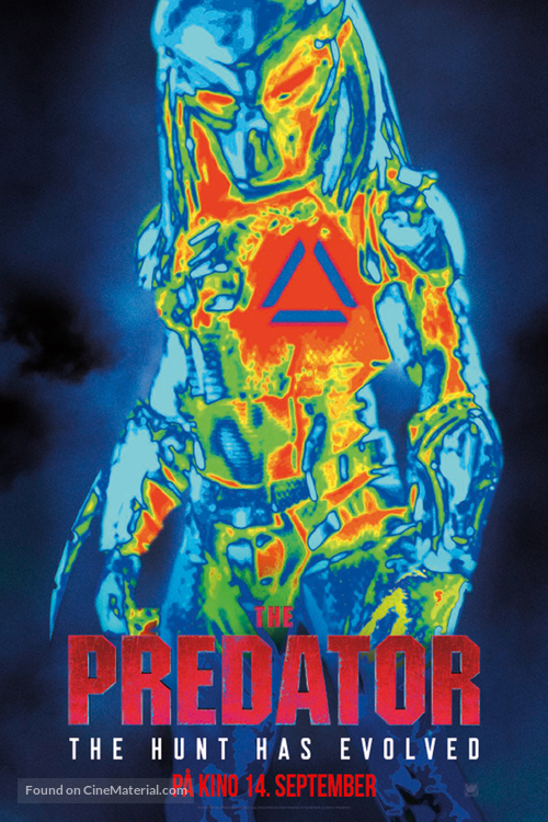 The Predator - Norwegian Movie Poster