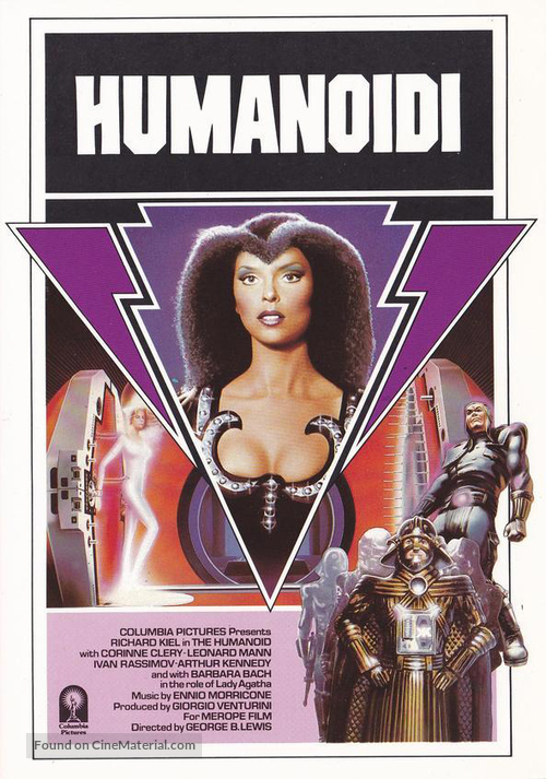 L&#039;umanoide - Finnish VHS movie cover