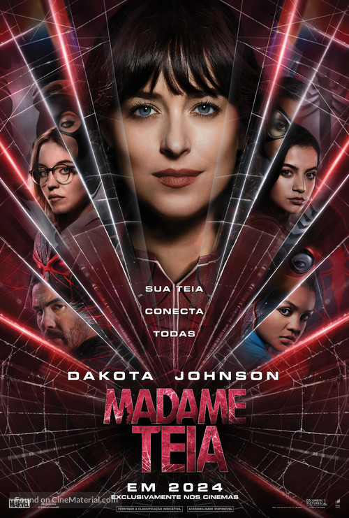 Madame Web - Brazilian Movie Poster