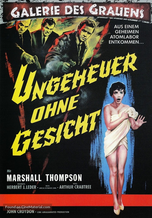 Fiend Without a Face - German DVD movie cover