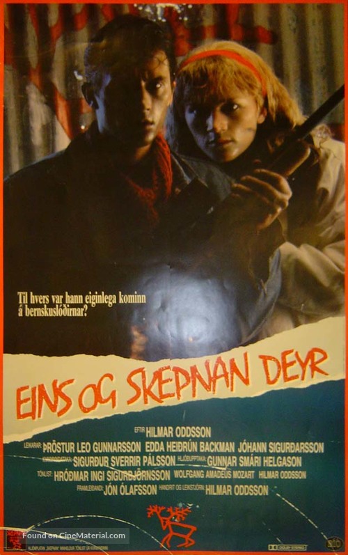 Eins og skepnan deyr - Icelandic VHS movie cover