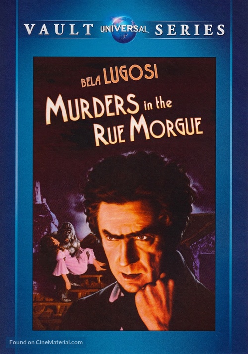 Murders in the Rue Morgue - DVD movie cover