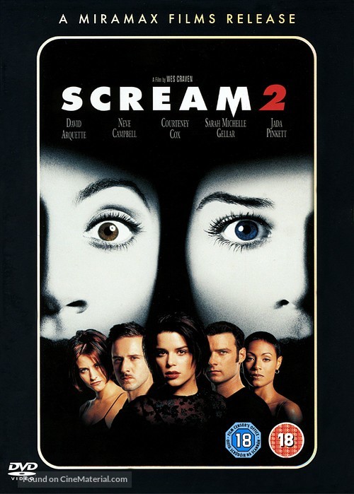 Scream 2 - British Movie Cover