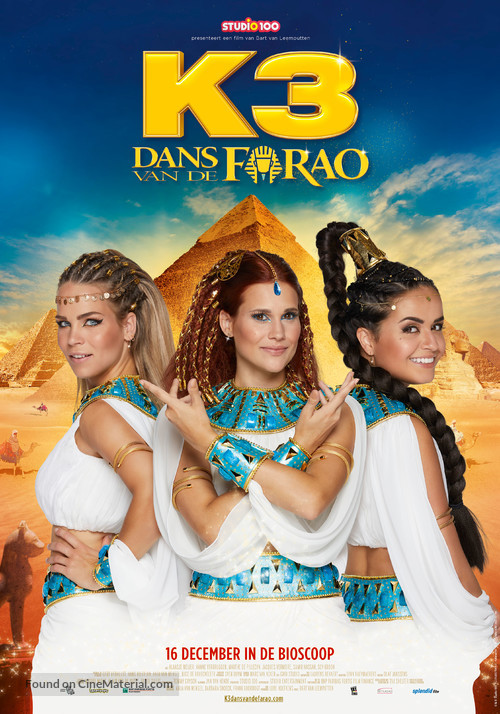K3: Dans Van De Farao - Dutch Movie Poster