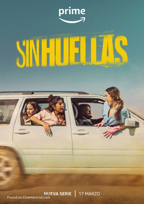 &quot;Sin huellas&quot; - Spanish Movie Poster