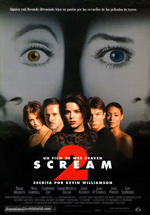 Scream 2 - Spanish Movie Poster