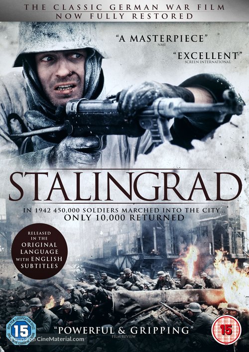 Stalingrad - British DVD movie cover